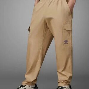 Adidas Originals Mens Enjoy Summer Cargo Pants Beige Beige IT8191 Sz S, M, L, XL